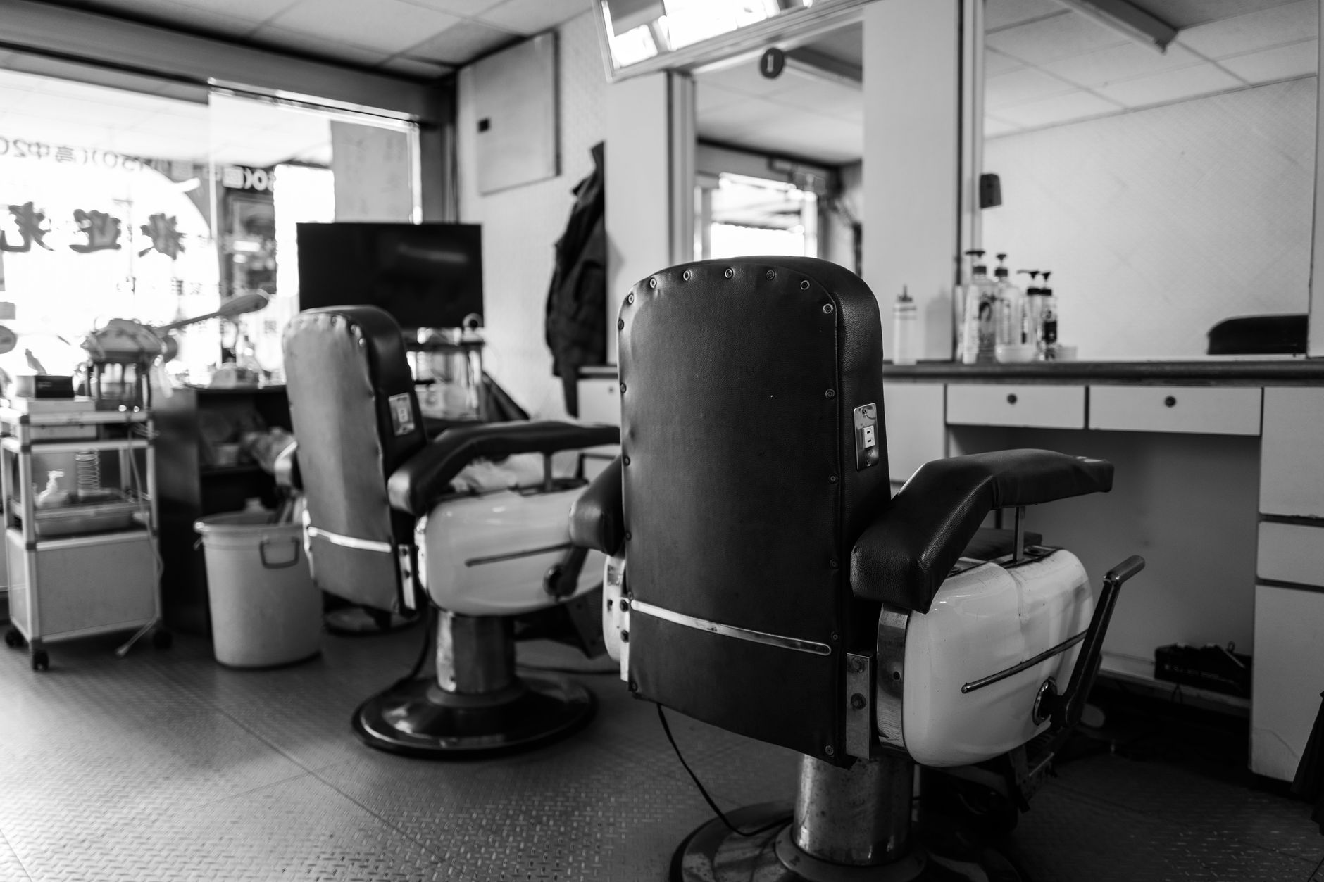 Interior de la barbería Urban Barber